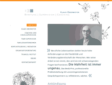 Tablet Screenshot of obermeyer-beratung.de